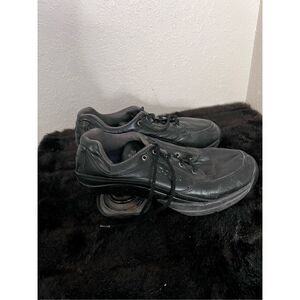 Z Coil Z Walker Black leather walking shoe size 9 Mens